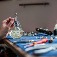 Changement de tampons pour une clarinette