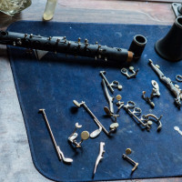 Changement de tampons pour une clarinette