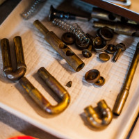 Cornet Besson préparation pour le nettoyage