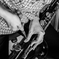 Démontage d'un saxophone ténor