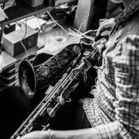 Nettoyage d'un axe d'un saxophone ténor