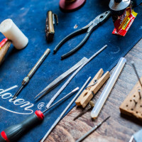 Outillage et axes de clarinette