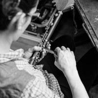 Remontage d'une clarinette en Mib suite à un retamponnage